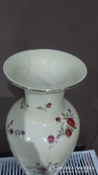 Zsolnay antique round vase