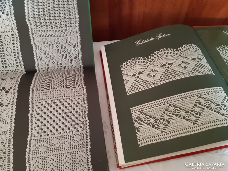 2 crochet pattern books in German