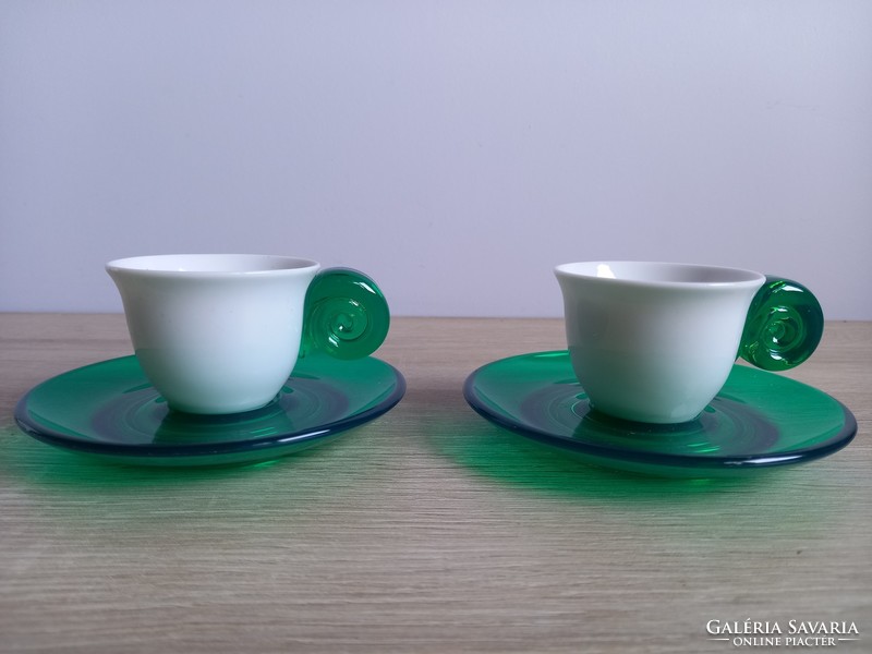 Italian design coffee set for two