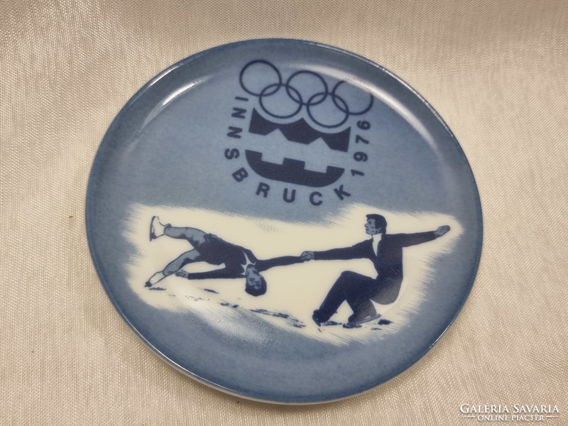 Stettner CO porcelán tálkák, az 1976-os innsbrucki olimpia emlékére. 