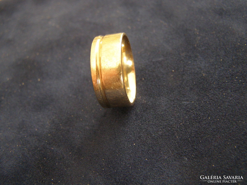 Women's white gold wedding ring, white gold hoop ring