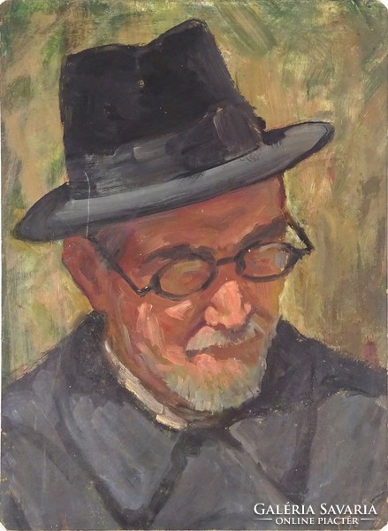 1E119 Francis Gracza: Portrait of a Man 1958
