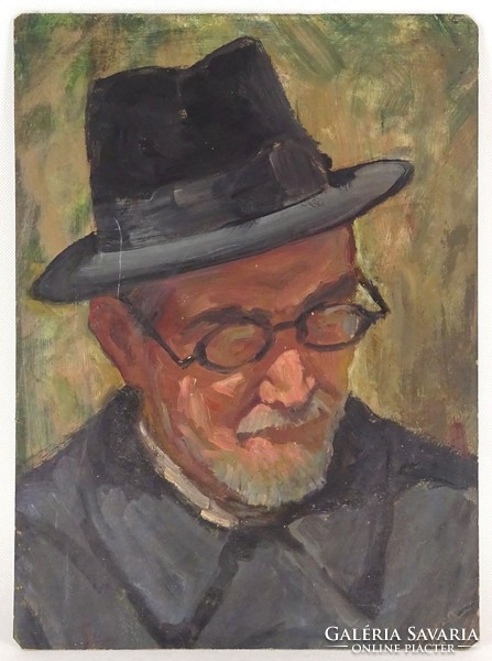1E119 Francis Gracza: Portrait of a Man 1958