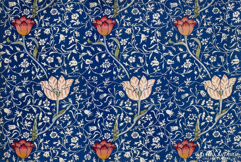 William morris - tulip pattern - reprint