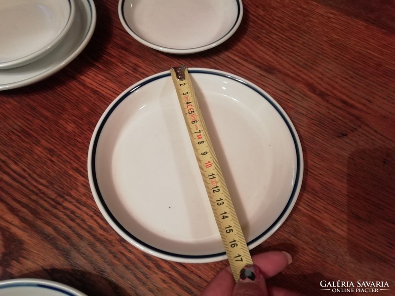 Zsolnay menzás ritka méretű tányérok