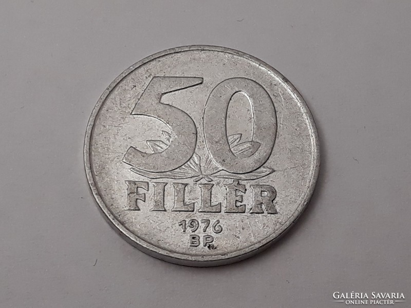 Hungarian 50 pence 1976 coin - Hungarian 50 pence 1976 coin