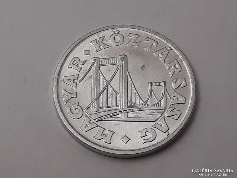 Hungarian 50 pence 1990 coin - Hungarian alu 50 pence 1990 coin
