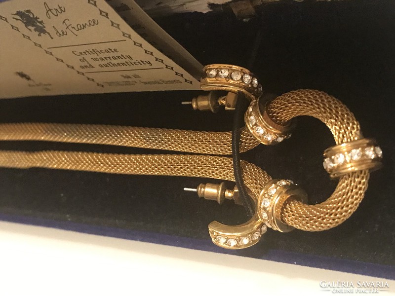 Art de france jewelry set with certificate