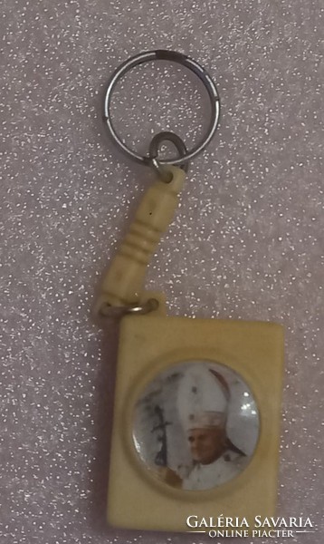 Pope's first visit. (1991) Keychain.