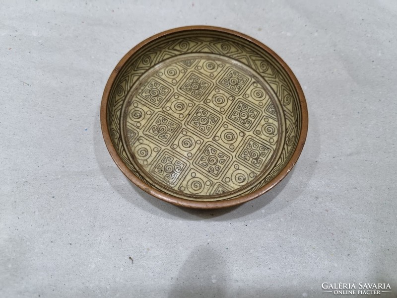 Oriental enamel bowl