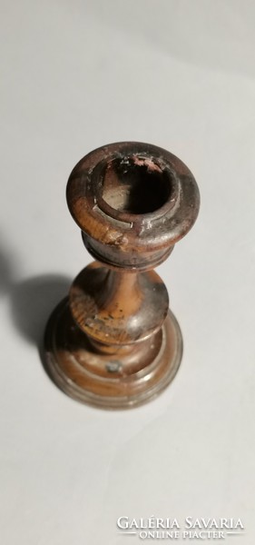 Antique Judaica candle holder