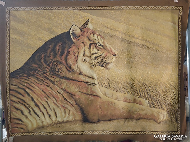 Tigris a szafarin 140x 180 cm falvédő -tegyen ajánlatot ha érdekli
