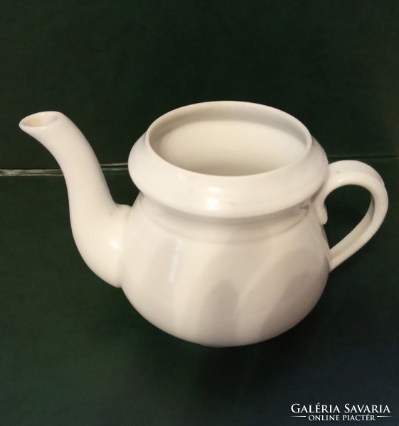 Antik porcelán teáskanna és kávéskanna fedő nélkül