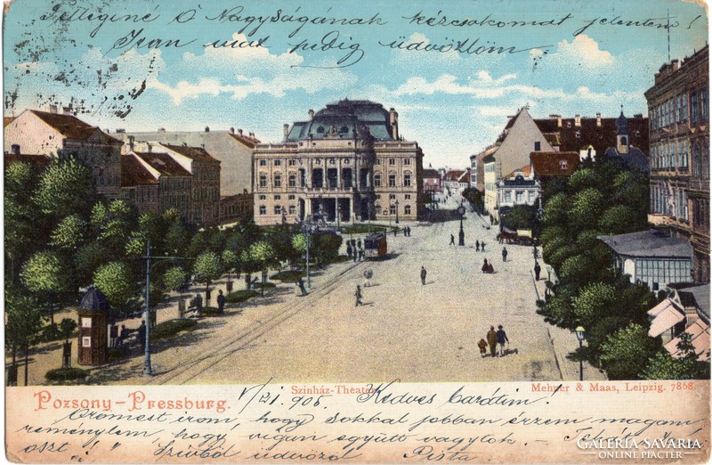 Bratislava Theater 1905
