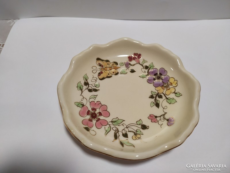 Beautiful zsolnay butterfly ring holder bowl