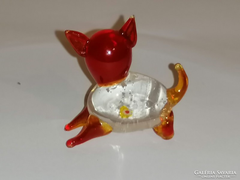 Miniature glass kitten 27.