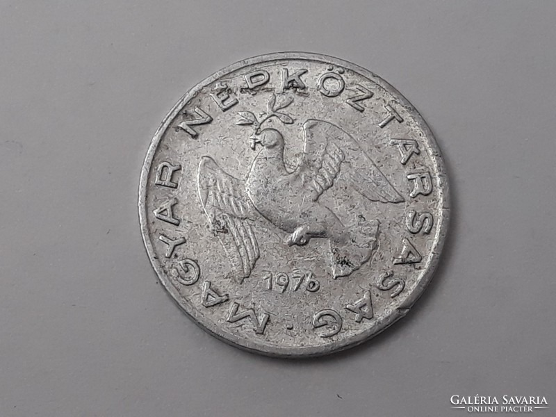 Hungary 10 pence 1976 coin - Hungarian alu ten pence 1976 coin