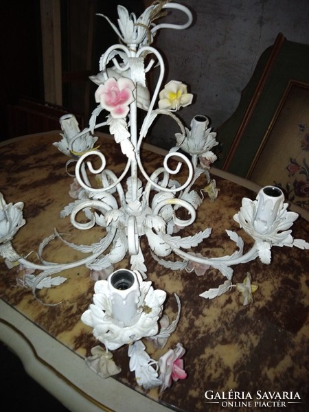 Florentin rózsás csillár 60x68cm