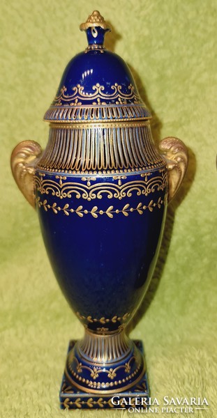 Zsolnay empire urna váza párban muzeális ritkaság