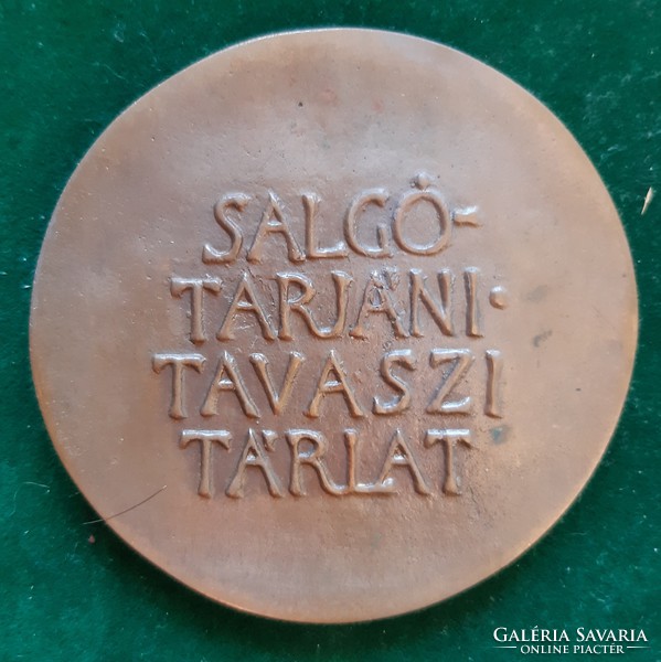 Tamás Femme: work, art, bronze medal, small sculpture