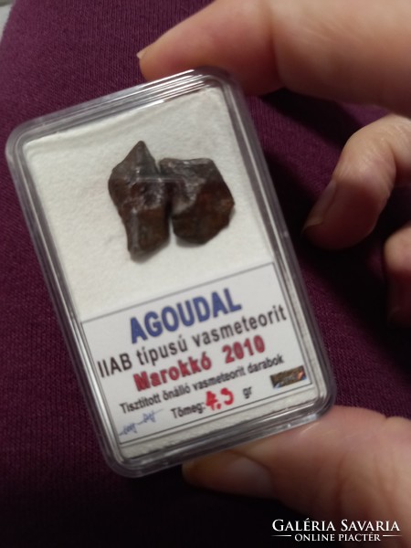 Agoudal iron meteorite pieces are original!