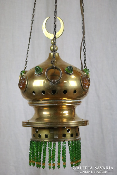 Oriental Art Nouveau pendant