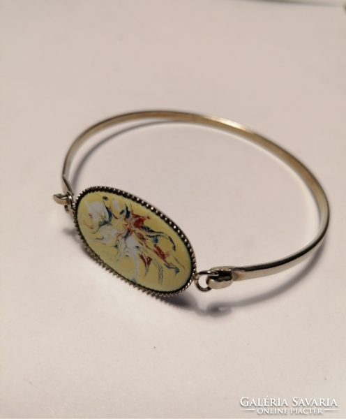 Fire enamel craftsman bracelet (139)