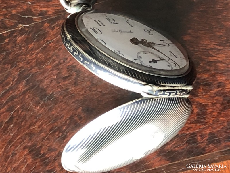 Men's tula silver pocket watch circa 1920