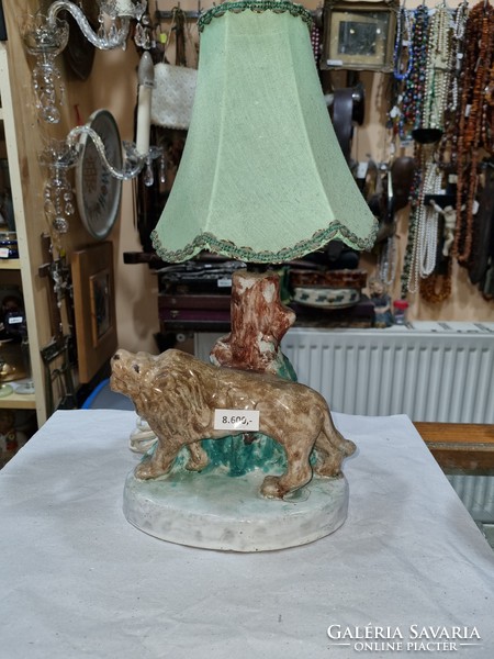 Old ceramic lamp