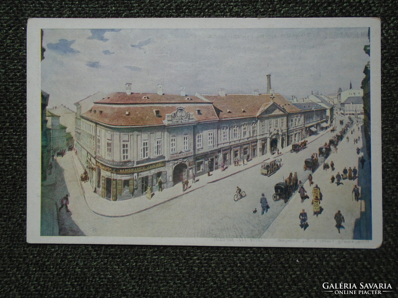 Budapest Athenaeum egykori épülete képeslap