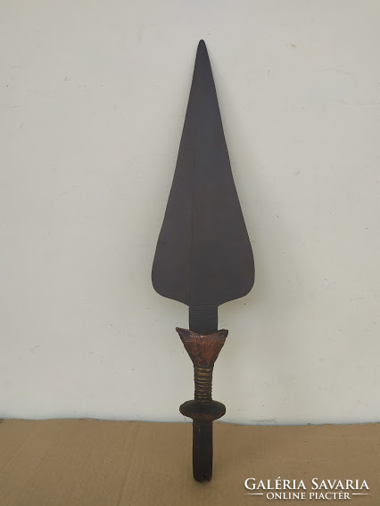 Antik afrikai maszáj vas fegyver kard kés 4815