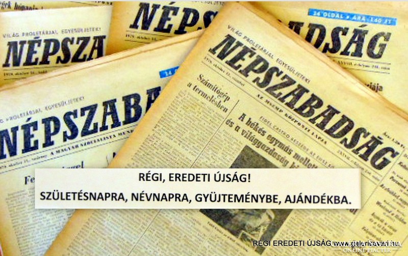 1965 április 9  /  NÉPSZABADSÁG  /  Régi ÚJSÁGOK KÉPREGÉNYEK MAGAZINOK Ssz.:  14888