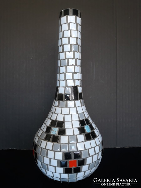 Special mosaic vase from the '60s-70s