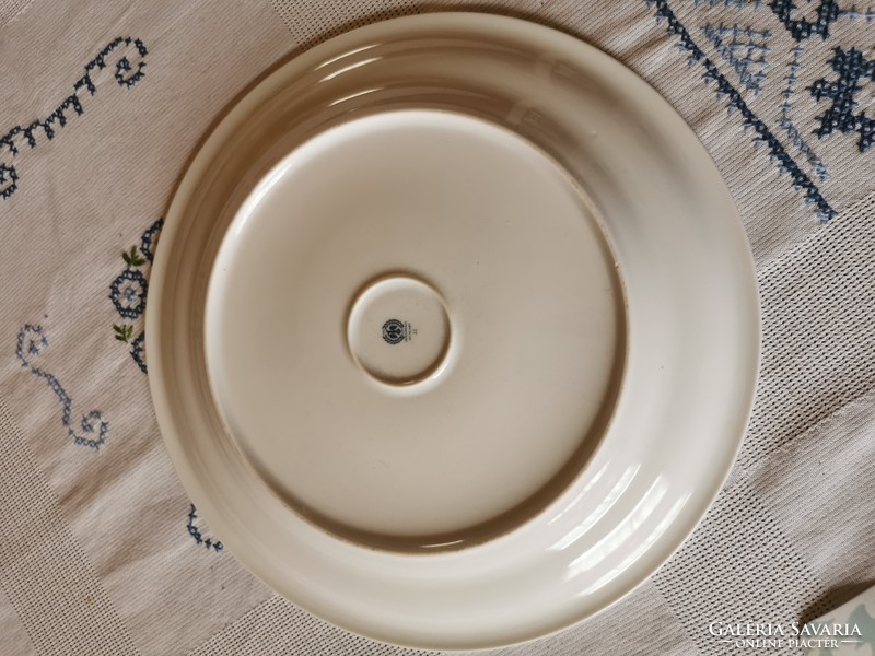Dawn patterned raven house porcelain cake bowl 29 cm