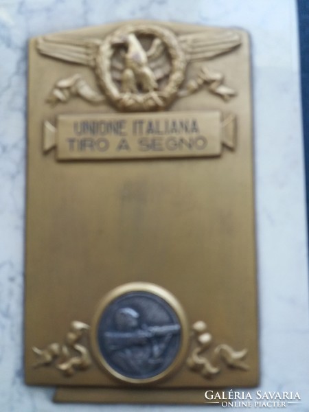 Olaszország Lövész emlékplakett
