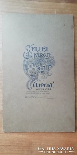 Sellei Károly Újpest esküvő emlék fotó nagyméretű 1920