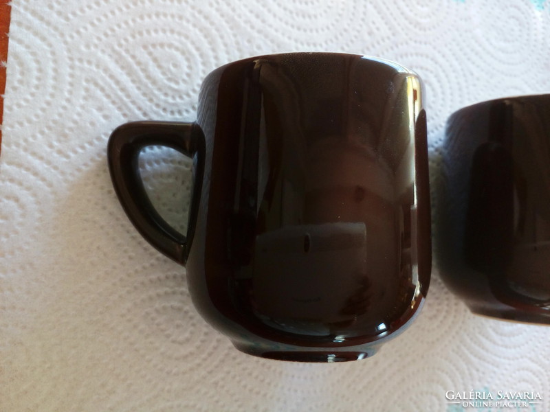 Régi Tchibo Conran német porcelán kávés /mokkás szettek + 2 db tchibo kanál eredeti dobozban