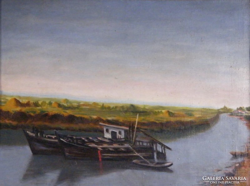 Jenő Kárpáthy - barge