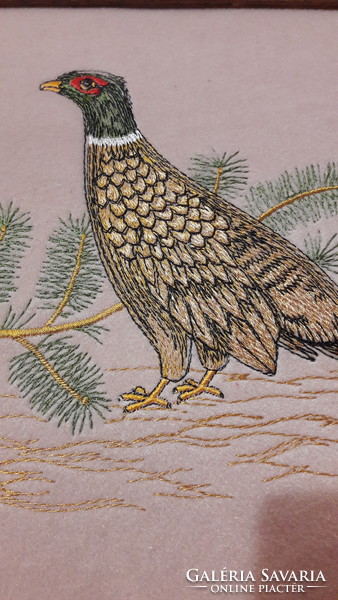 Pheasant picture, hunter wall decoration (m2067)