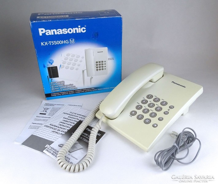 1H263 Panasonic KX-TS500HGW vezetékes telefonkészülék