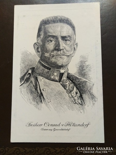 Conrad von Hötzendorf császári és királyi tábornagy, (k.u.k. Feldmarschall)