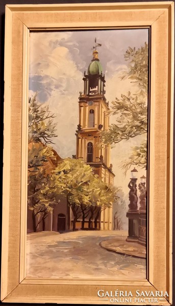 Fk/156 - unknown German painter - garrison church (garrison), Potsdam