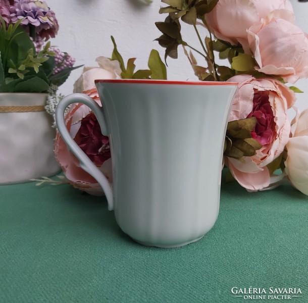 Fabulous Beautiful Floral Mug with Wonderful Graceful Tablets Nostalgia Porcelain Flower Grandmother's Treasure