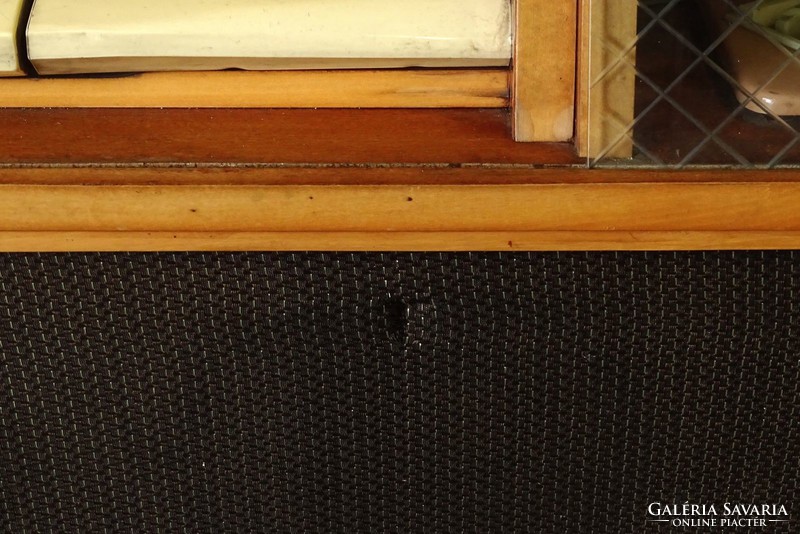 1H330 mid century songbird - cristaltone retro music box 78 x 40 x 122 cm