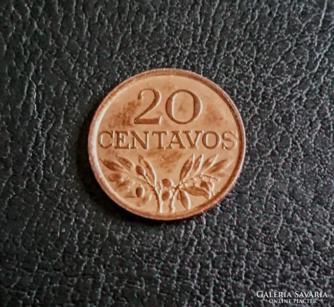 Portugália 20 centavos 1972
