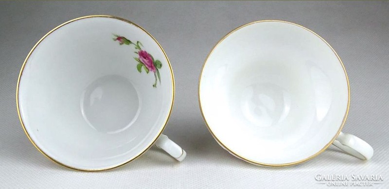 1H465 old marked rosenthal porcelain coffee cup 2 pieces
