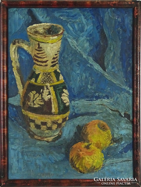 1H386 xx. Century Hungarian painter: still life with a mug
