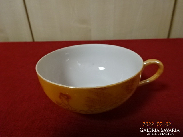 Japanese porcelain teacup, transparent. He has! Jókai.