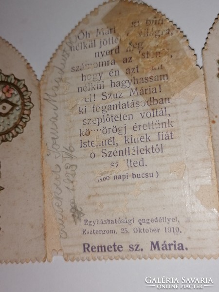 Antik, Mária Remetei emlék 1910-ből.   81.