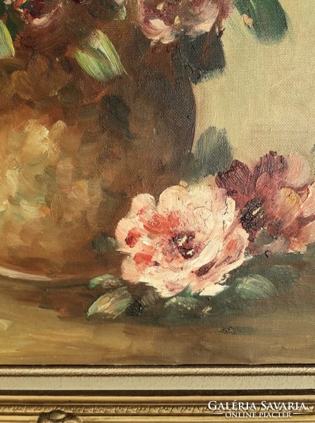 Flower still life - painting